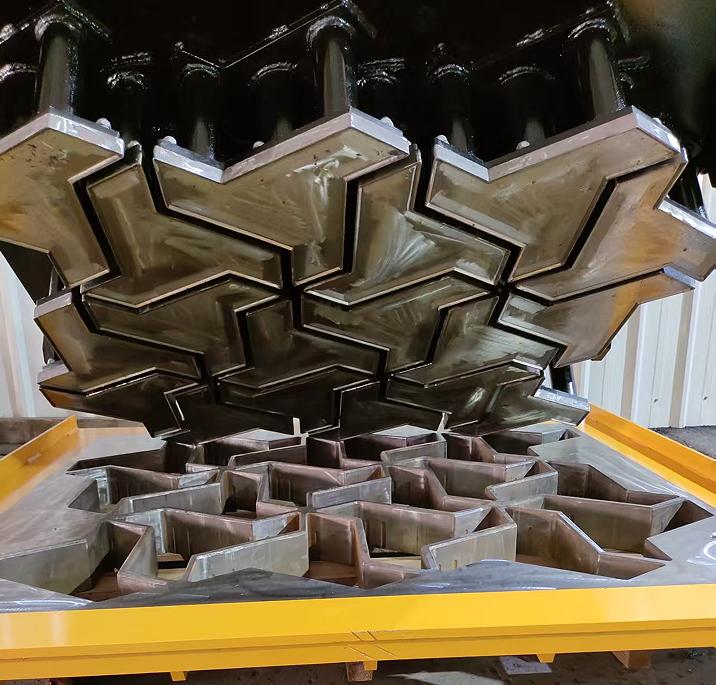 Interlocking Concrete Block Moulds For Sale factory